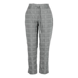 Nicole Miller New York Gray Plaid Pull On Comfy Crop Pants Size 10
